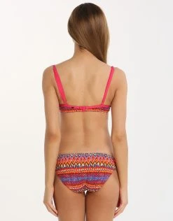 Lepel Rainbow Beach Low Rise Pant - Pink Print 6 Lepel Rainbow Beach Low Rise Pant - Pink Print -Pitusa Shop lepel rainbow beach low rise pant pink print 3