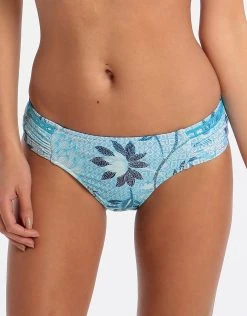 Seafolly Bali Hai Ruched Side Retro - Iceberg