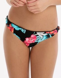 Seafolly Island Vibe Brazilian Pant - Black