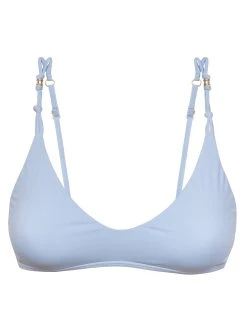 ViX Smoke Blue Luli Shaye Bikini Top - Blue