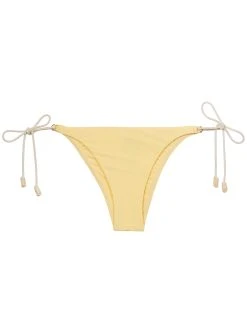 ViX Sunkisses Julie Long Tie Full Bikini Bottom - Yellow
