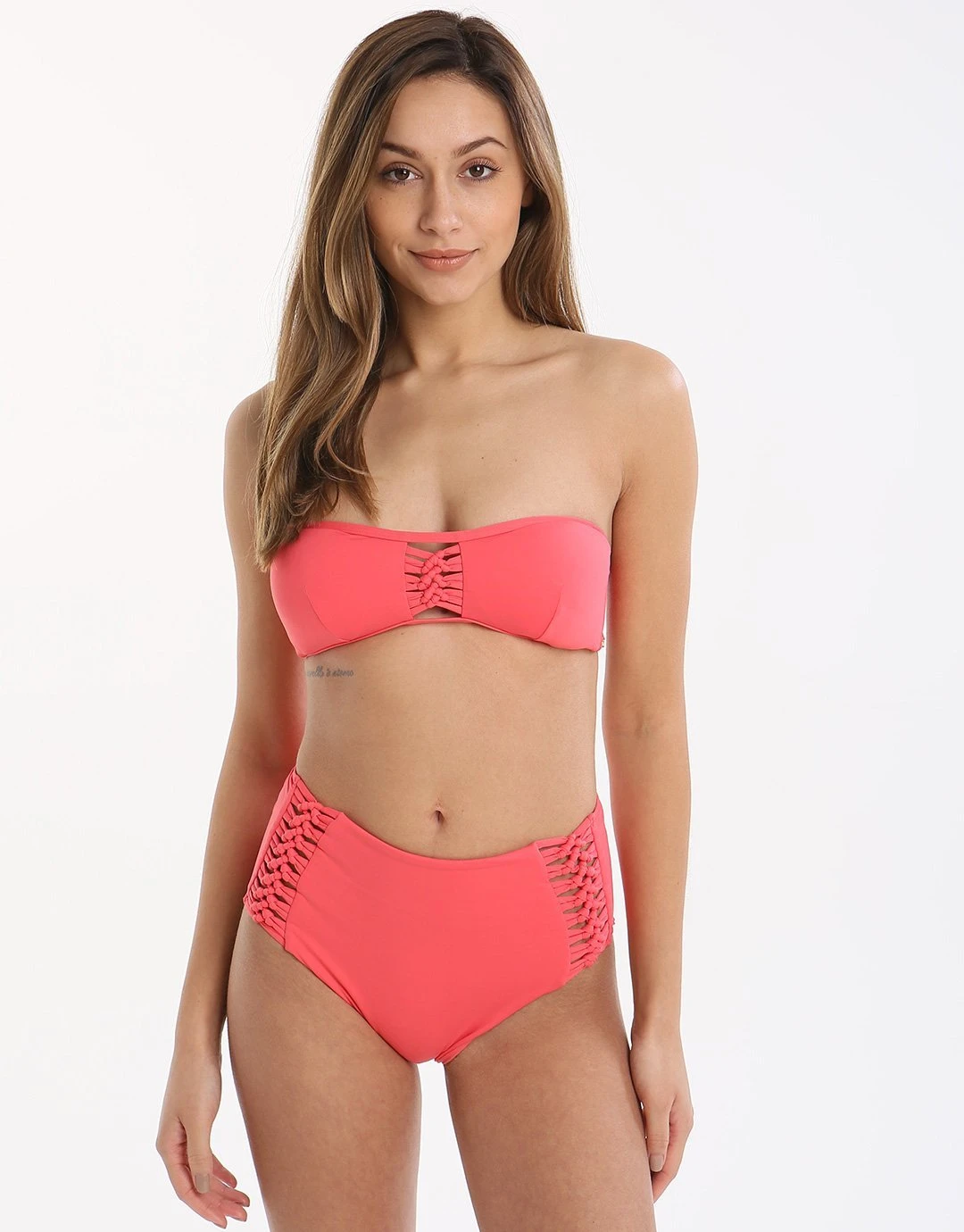 Sunseeker Solid Bandeau Top - Rouge 2 Sunseeker Solid Bandeau Top - Rouge - Image 2