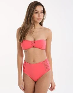 Sunseeker Solid Bandeau Top - Rouge 7 Sunseeker Solid Bandeau Top - Rouge -Pitusa Shop sunseeker solid bandeau top rouge 4